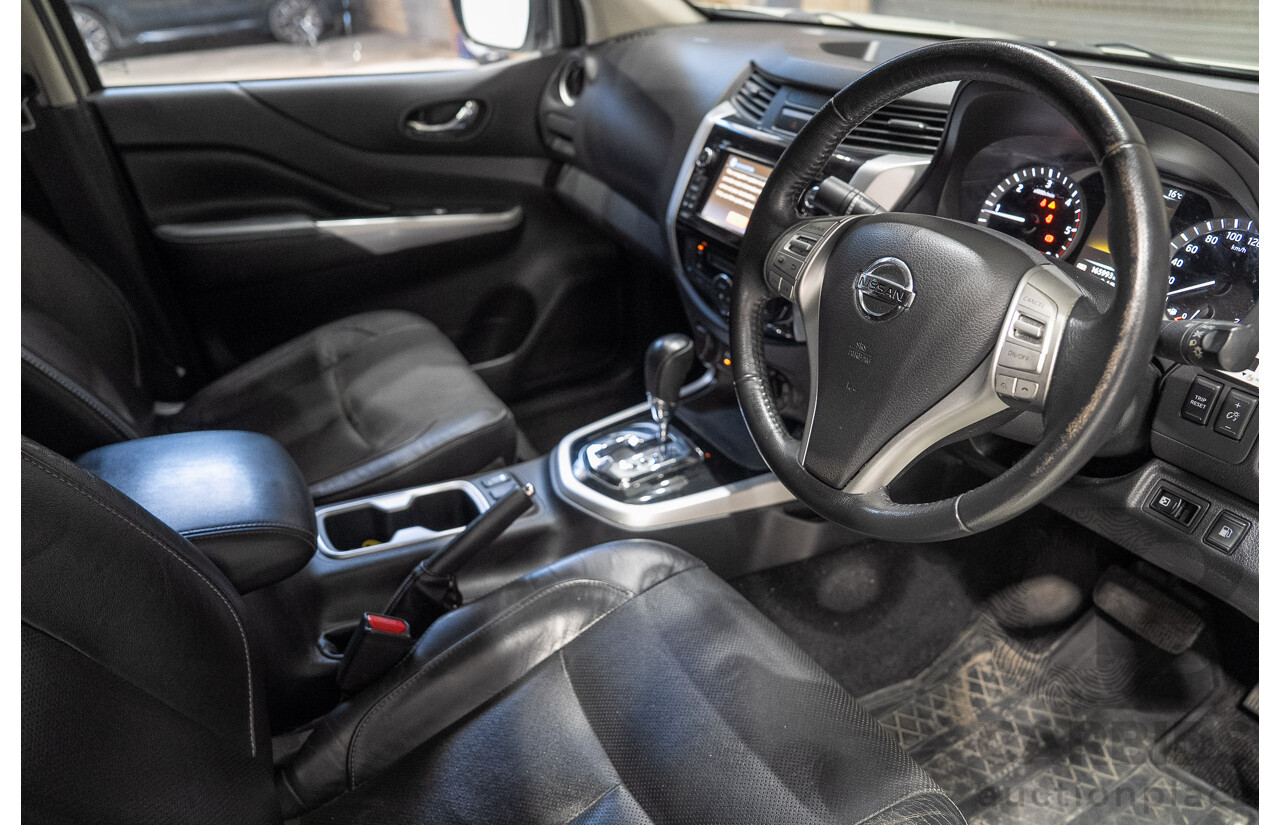05/2018 Nissan Navara ST-X (4x4) D23 SERIES III MY18 Dual Cab P/Up White 2.3L