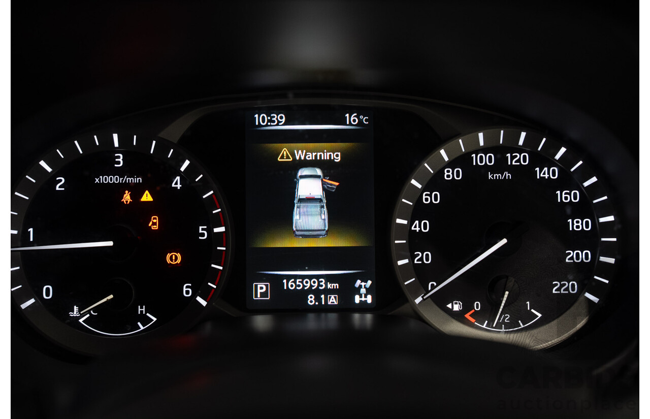 05/2018 Nissan Navara ST-X (4x4) D23 SERIES III MY18 Dual Cab P/Up White 2.3L