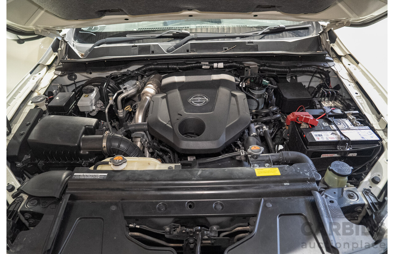 05/2018 Nissan Navara ST-X (4x4) D23 SERIES III MY18 Dual Cab P/Up White 2.3L