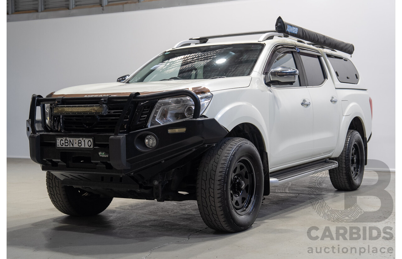 05/2018 Nissan Navara ST-X (4x4) D23 SERIES III MY18 Dual Cab P/Up White 2.3L