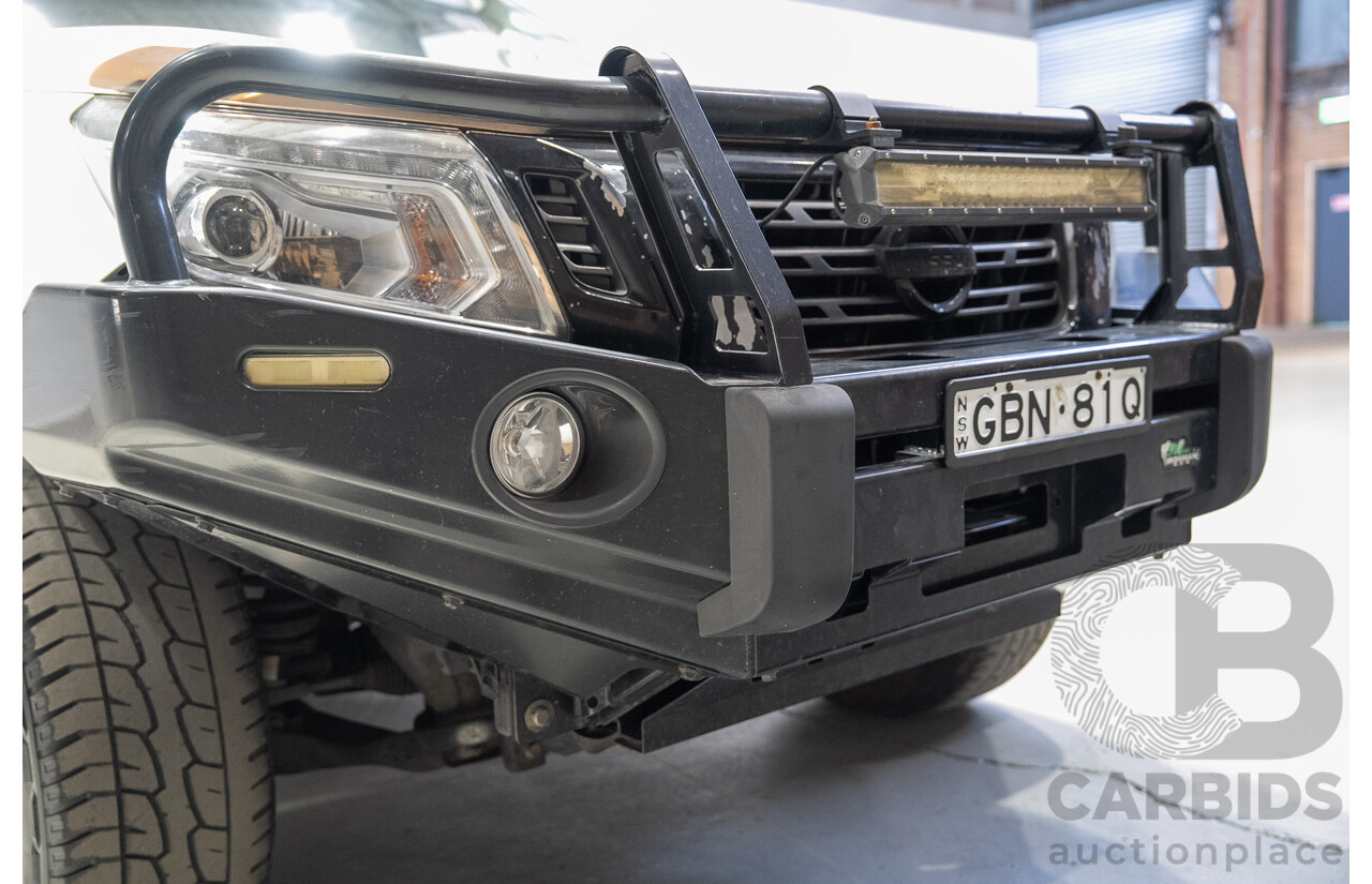 05/2018 Nissan Navara ST-X (4x4) D23 SERIES III MY18 Dual Cab P/Up White 2.3L