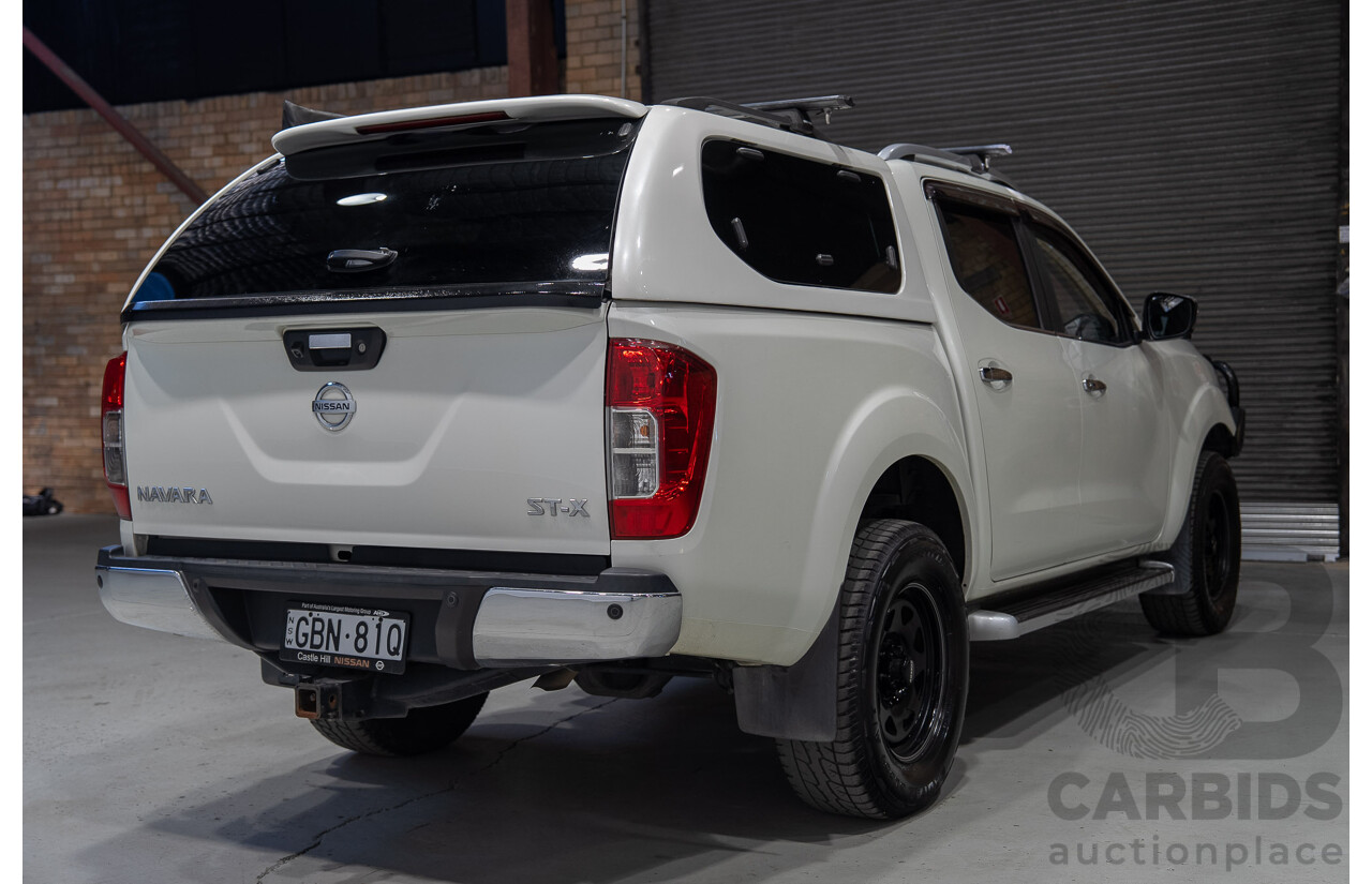 05/2018 Nissan Navara ST-X (4x4) D23 SERIES III MY18 Dual Cab P/Up White 2.3L