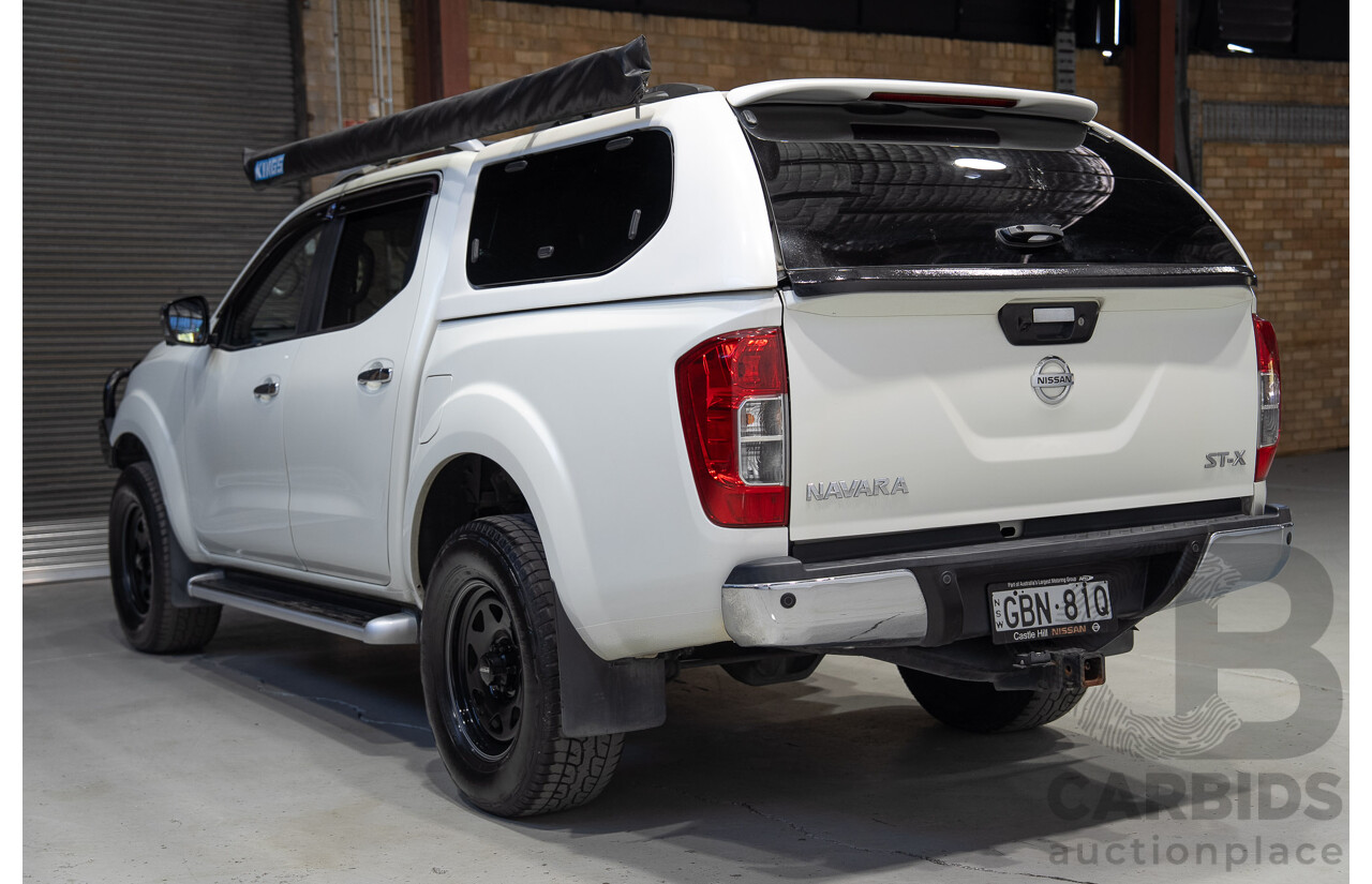05/2018 Nissan Navara ST-X (4x4) D23 SERIES III MY18 Dual Cab P/Up White 2.3L