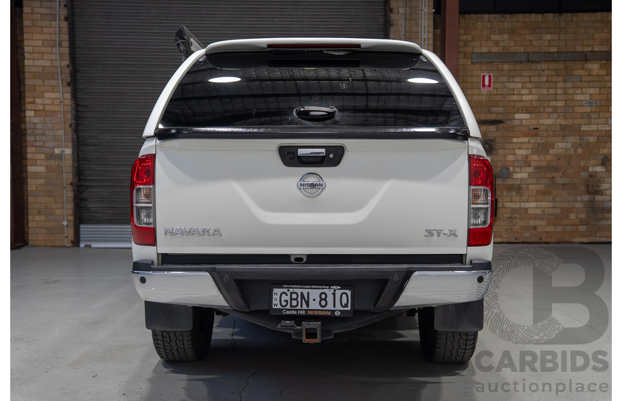05/2018 Nissan Navara ST-X (4x4) D23 SERIES III MY18 Dual Cab P/Up White 2.3L