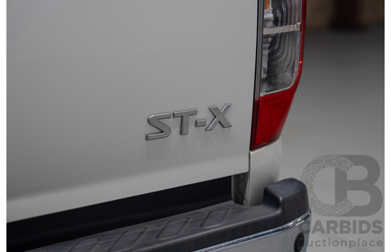 05/2018 Nissan Navara ST-X (4x4) D23 SERIES III MY18 Dual Cab P/Up White 2.3L