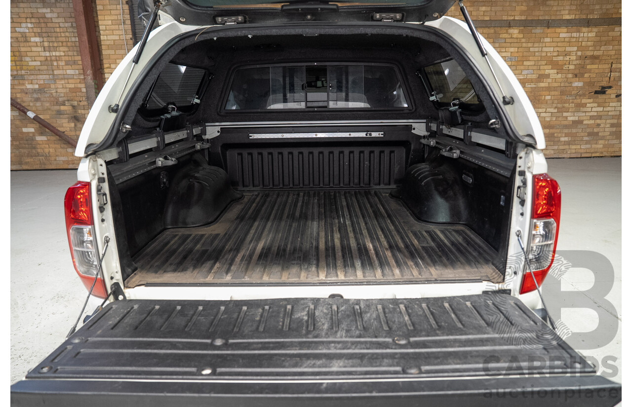 05/2018 Nissan Navara ST-X (4x4) D23 SERIES III MY18 Dual Cab P/Up White 2.3L