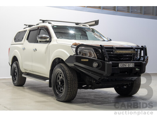 05/2018 Nissan Navara ST-X (4x4) D23 SERIES III MY18 Dual Cab P/Up White 2.3L