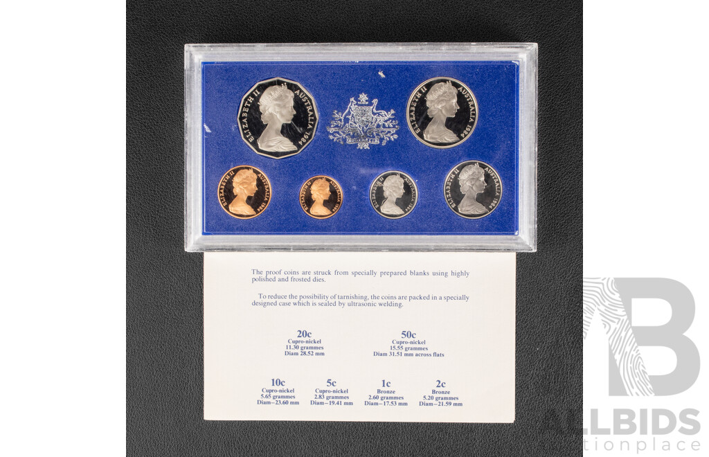 Australian RAM 1984 Six Proof Coin Set