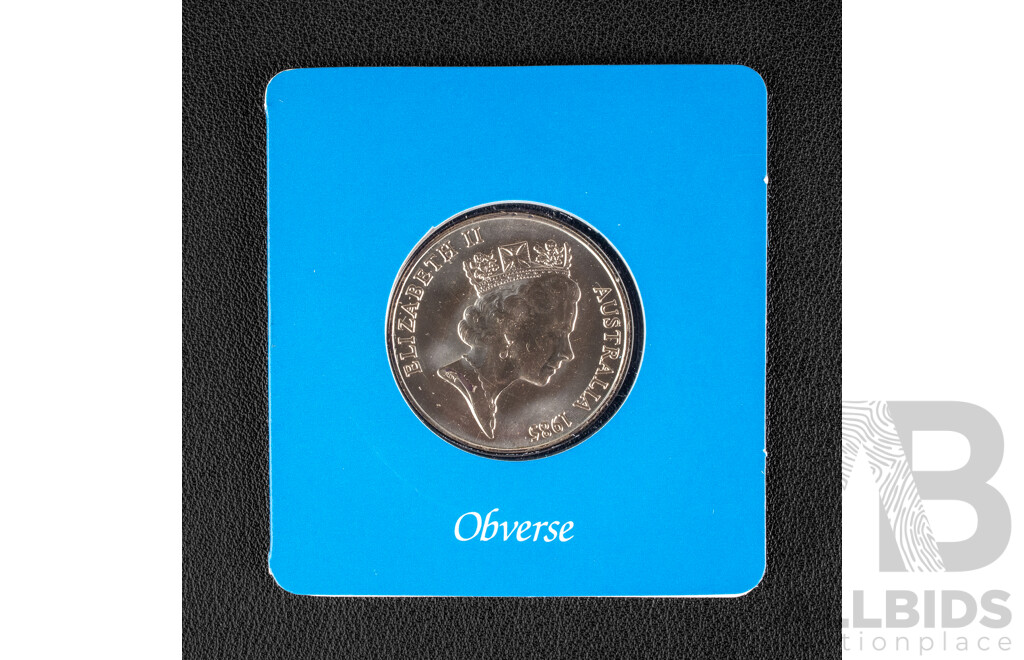 Australian RAM 1985 Silver Ten Dollar Coin, State Series, Victoria .925