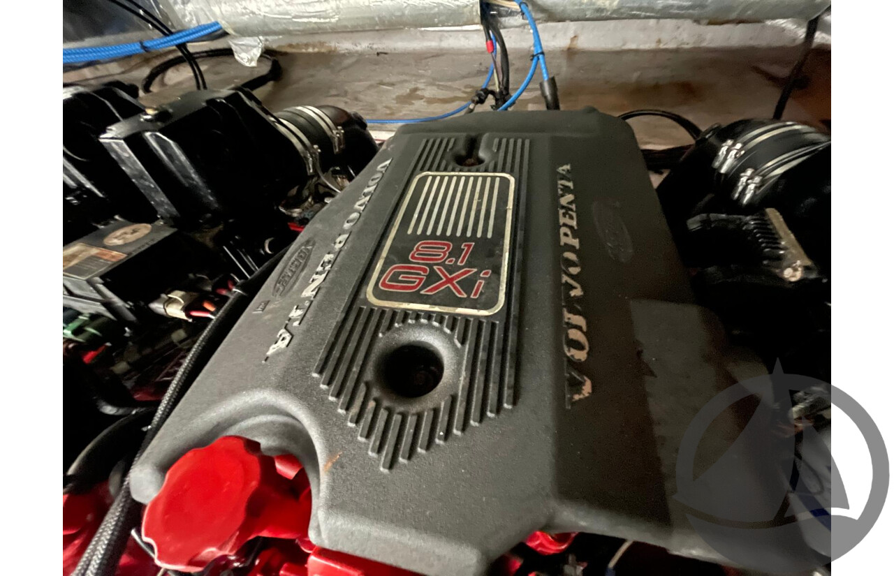 NO RESERVE - Mustang 4200 Sports Cruiser, Twin Volvo Penta 8.1 Engines