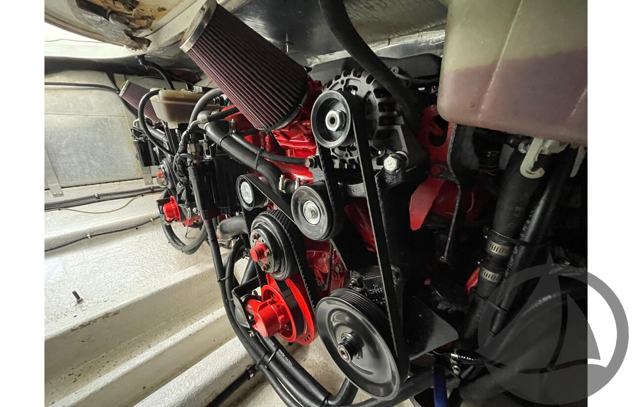 NO RESERVE - Mustang 4200 Sports Cruiser, Twin Volvo Penta 8.1 Engines