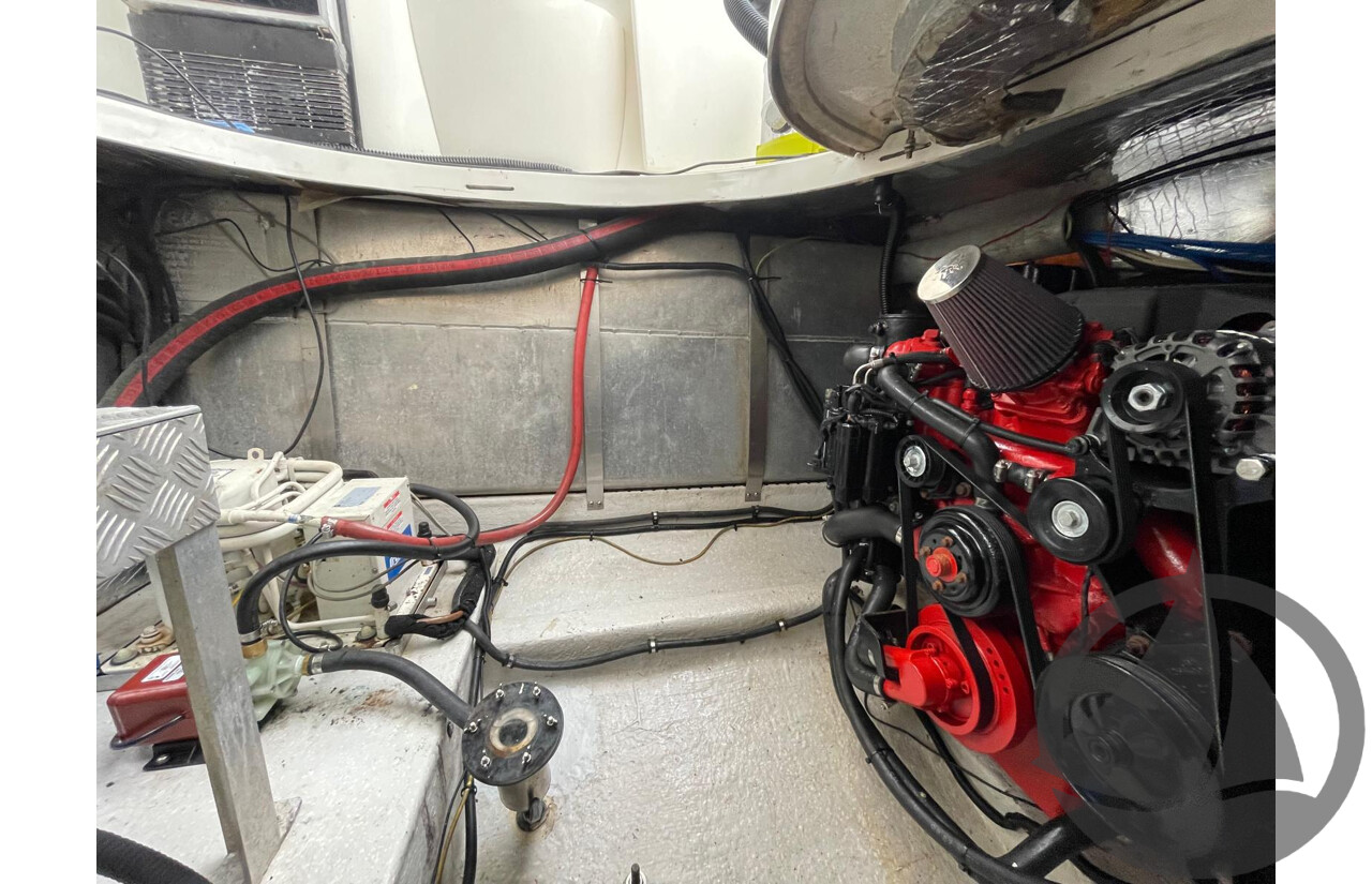 NO RESERVE - Mustang 4200 Sports Cruiser, Twin Volvo Penta 8.1 Engines