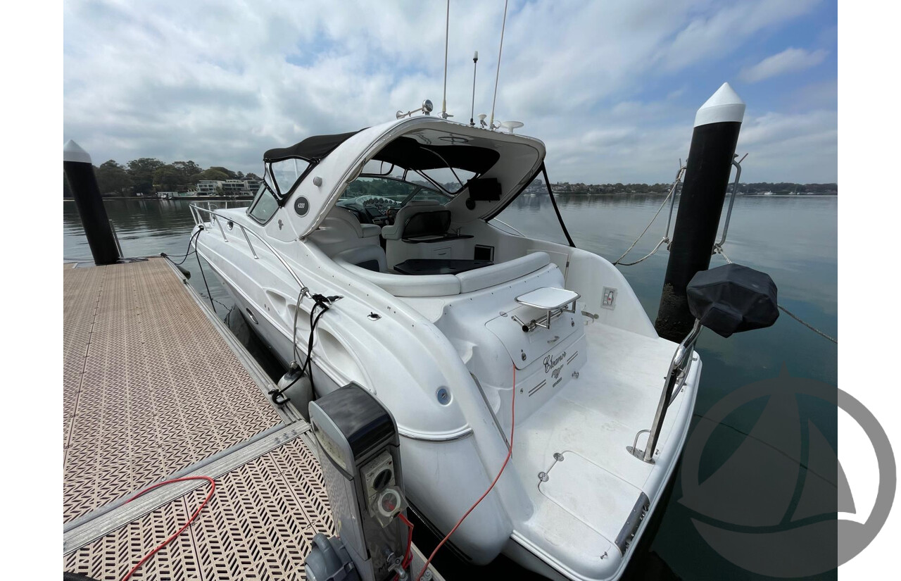 NO RESERVE - Mustang 4200 Sports Cruiser, Twin Volvo Penta 8.1 Engines