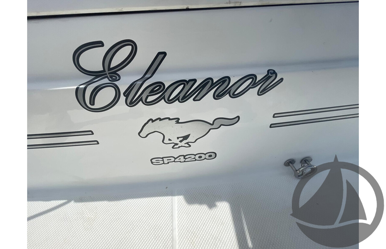 NO RESERVE - Mustang 4200 Sports Cruiser, Twin Volvo Penta 8.1 Fresh Water Cooled Engines