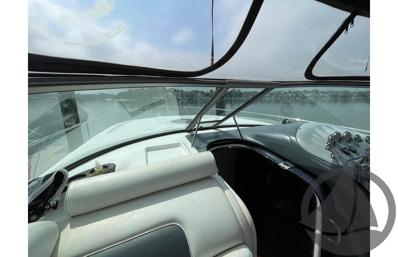 NO RESERVE - Mustang 4200 Sports Cruiser, Twin Volvo Penta 8.1 Engines
