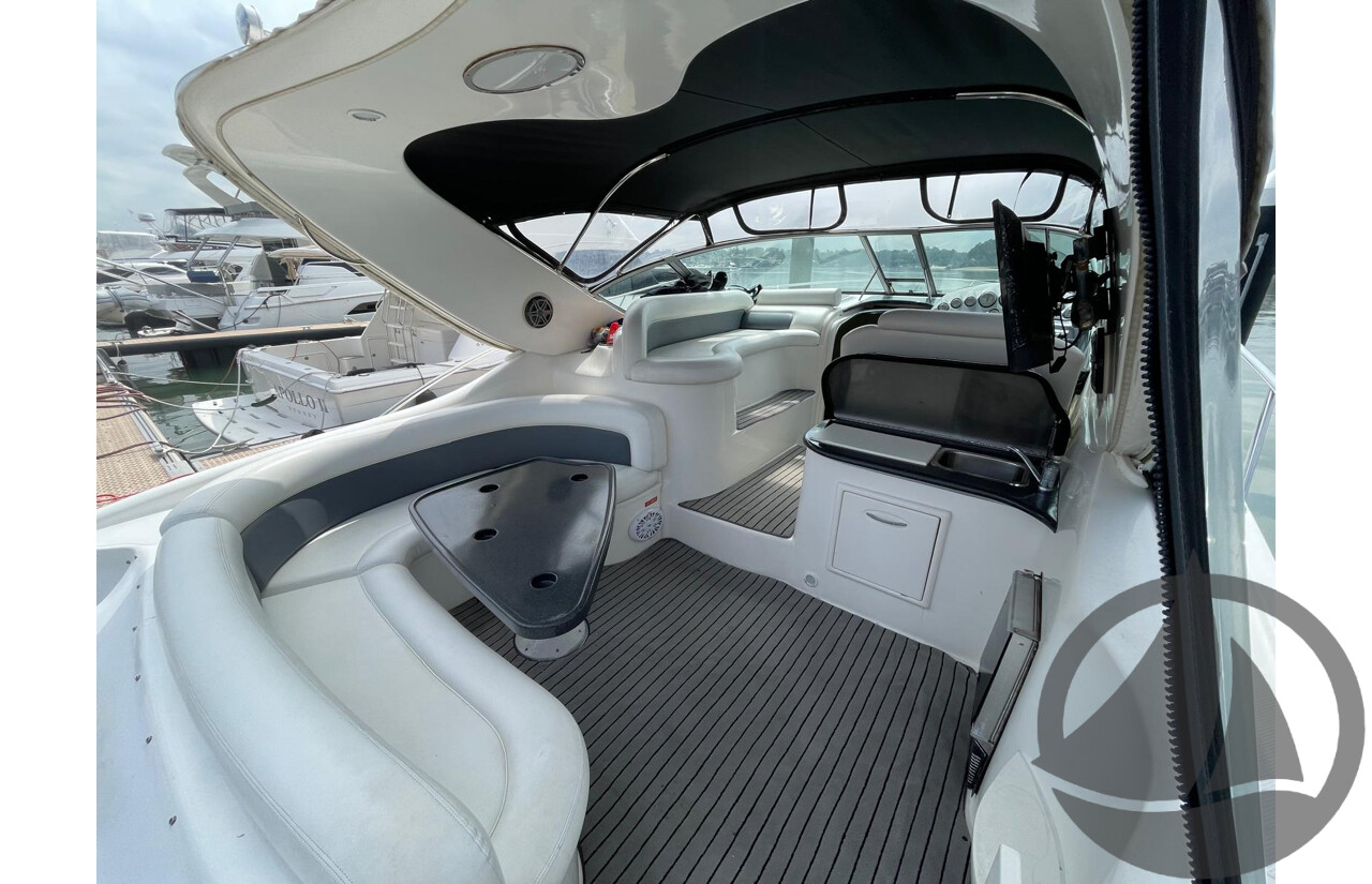 NO RESERVE - Mustang 4200 Sports Cruiser, Twin Volvo Penta 8.1 Engines