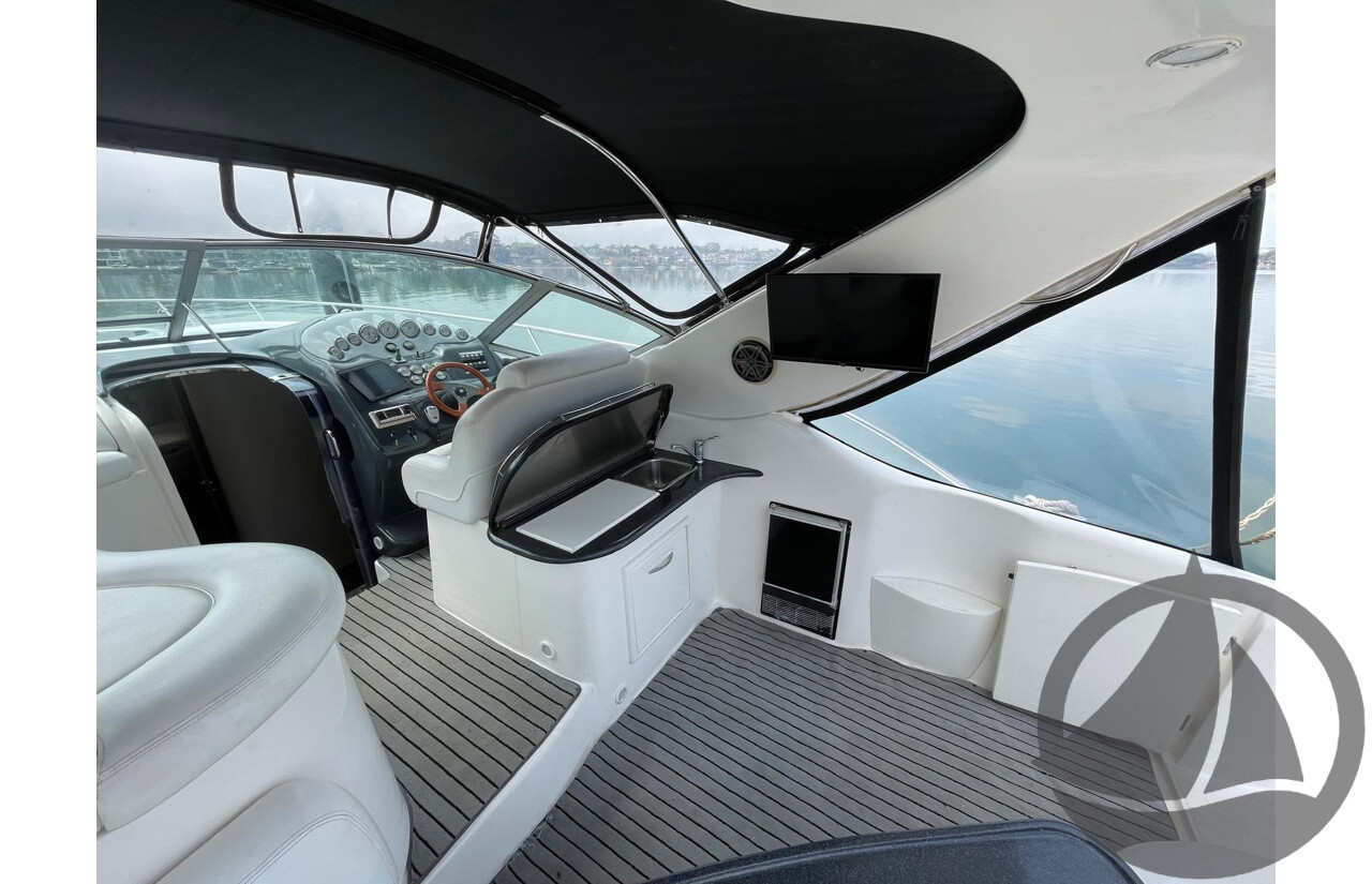 NO RESERVE - Mustang 4200 Sports Cruiser, Twin Volvo Penta 8.1 Engines