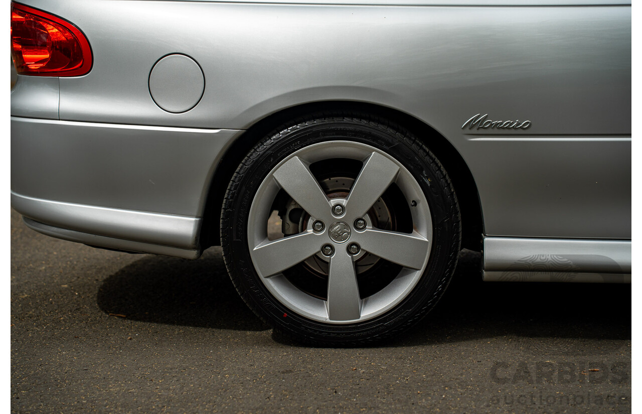 03/2003 Holden Monaro CV6 V2 Series II 2d Coupe Quicksilver Supercharged 3.8L V6