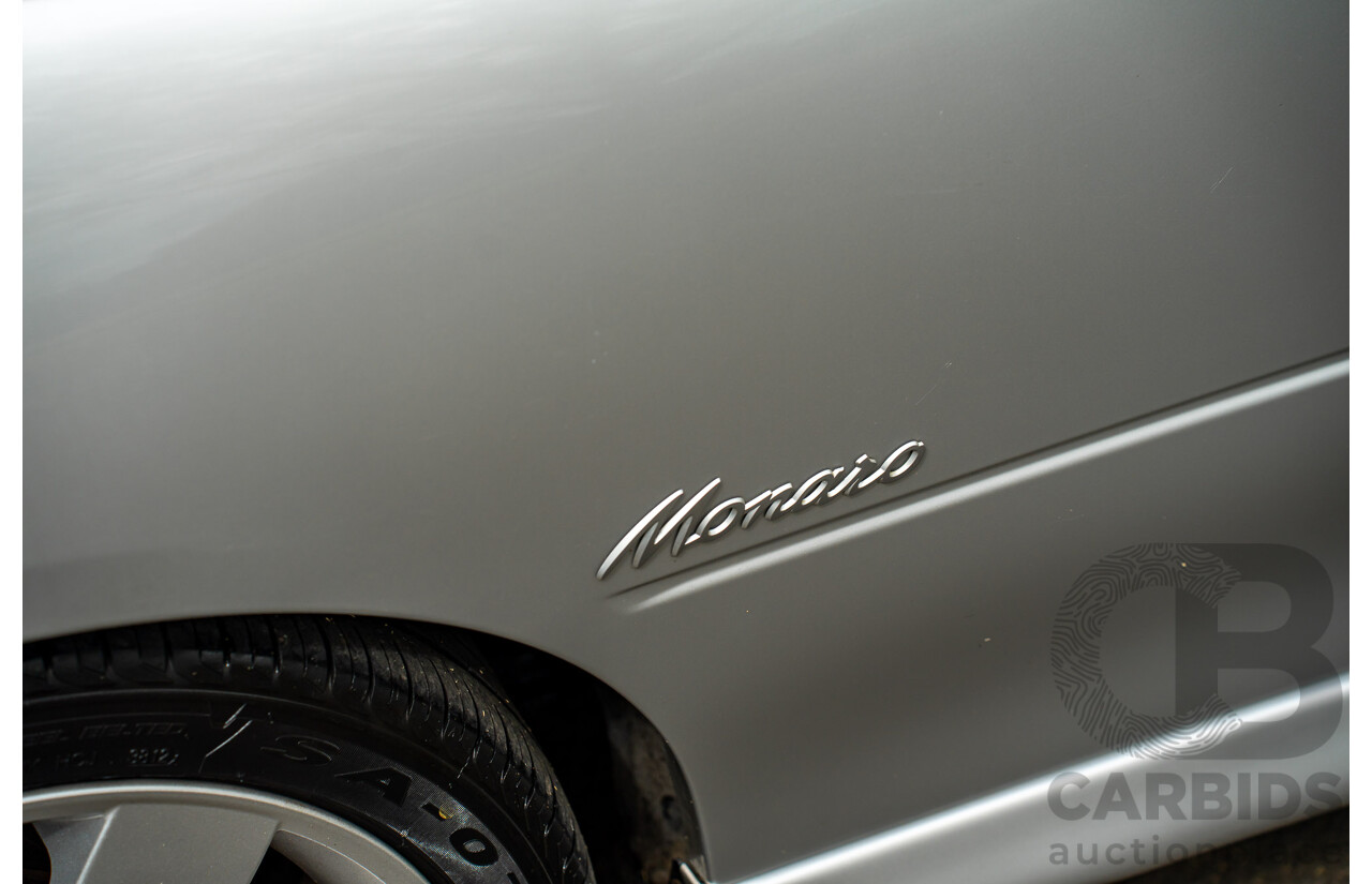 03/2003 Holden Monaro CV6 V2 Series II 2d Coupe Quicksilver Supercharged 3.8L V6