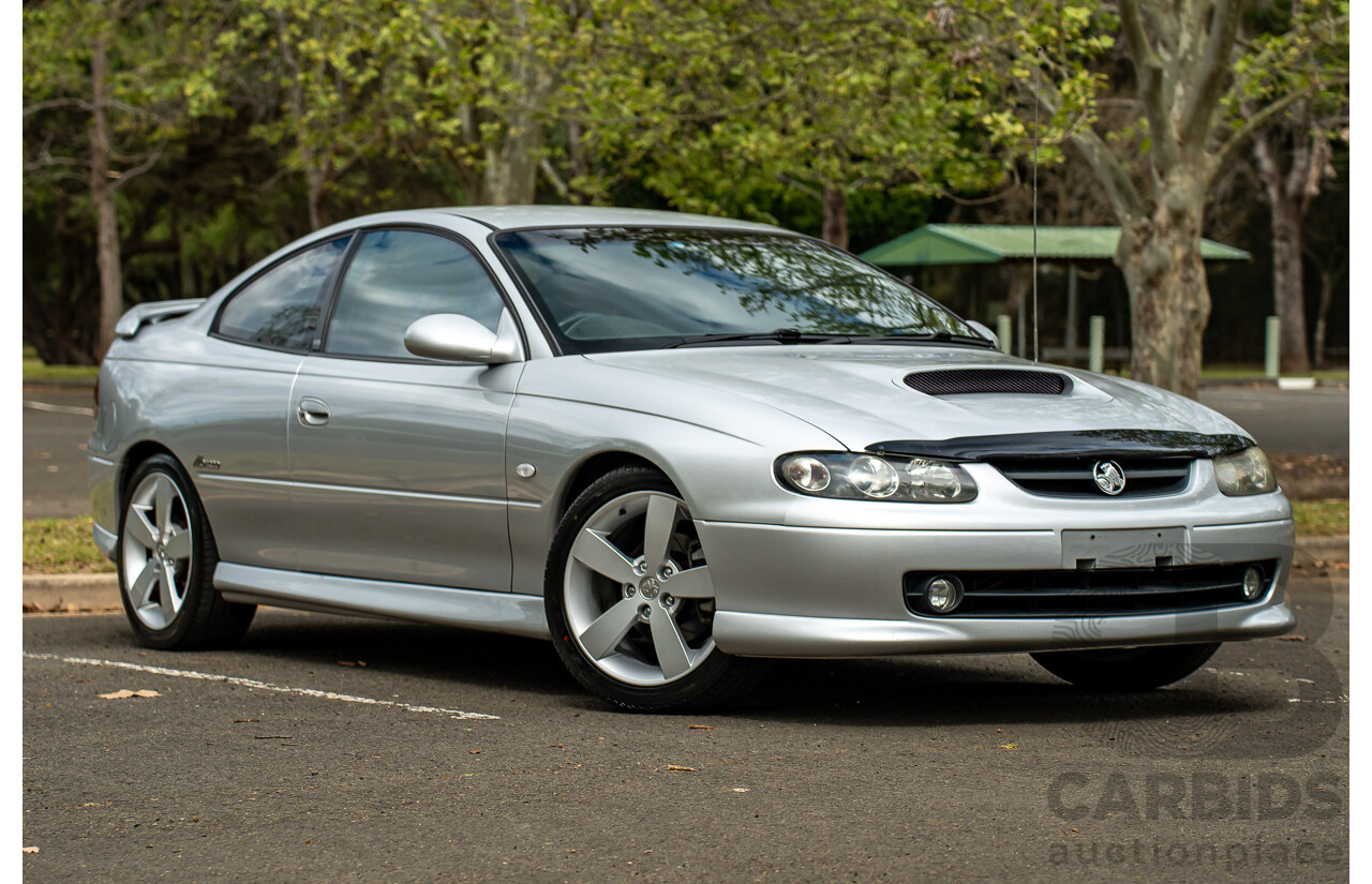 03/2003 Holden Monaro CV6 V2 Series II 2d Coupe Quicksilver Supercharged 3.8L V6