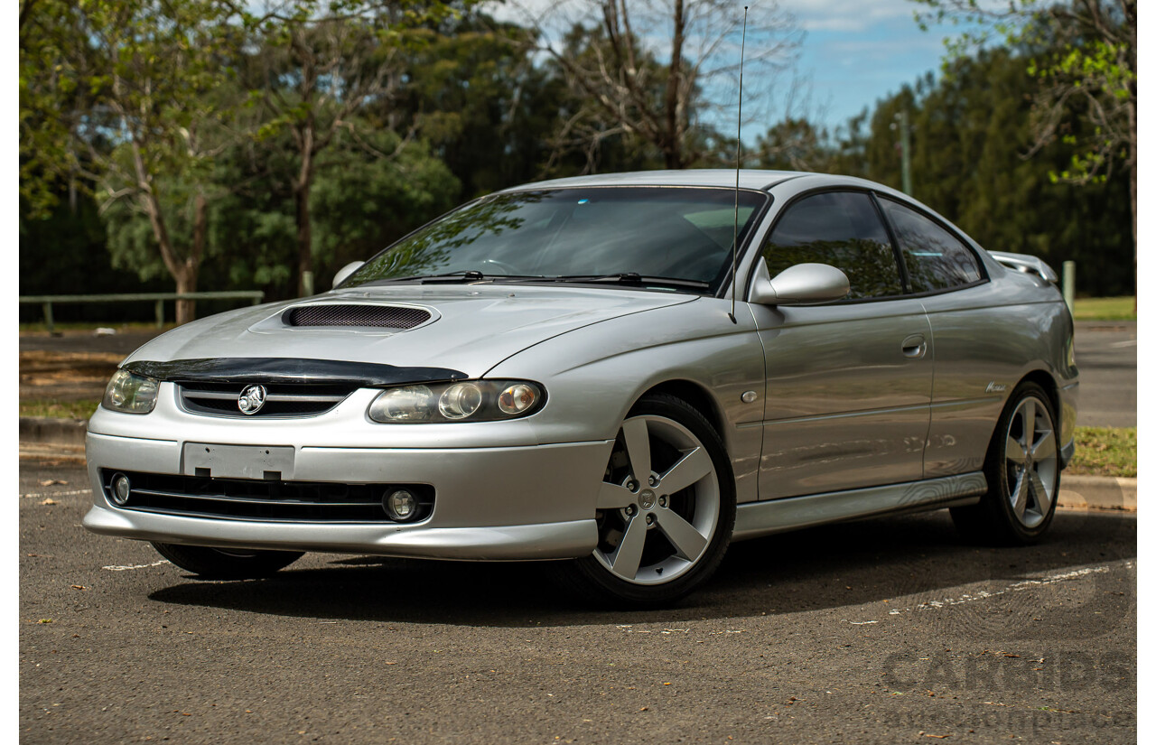 03/2003 Holden Monaro CV6 V2 Series II 2d Coupe Quicksilver Supercharged 3.8L V6
