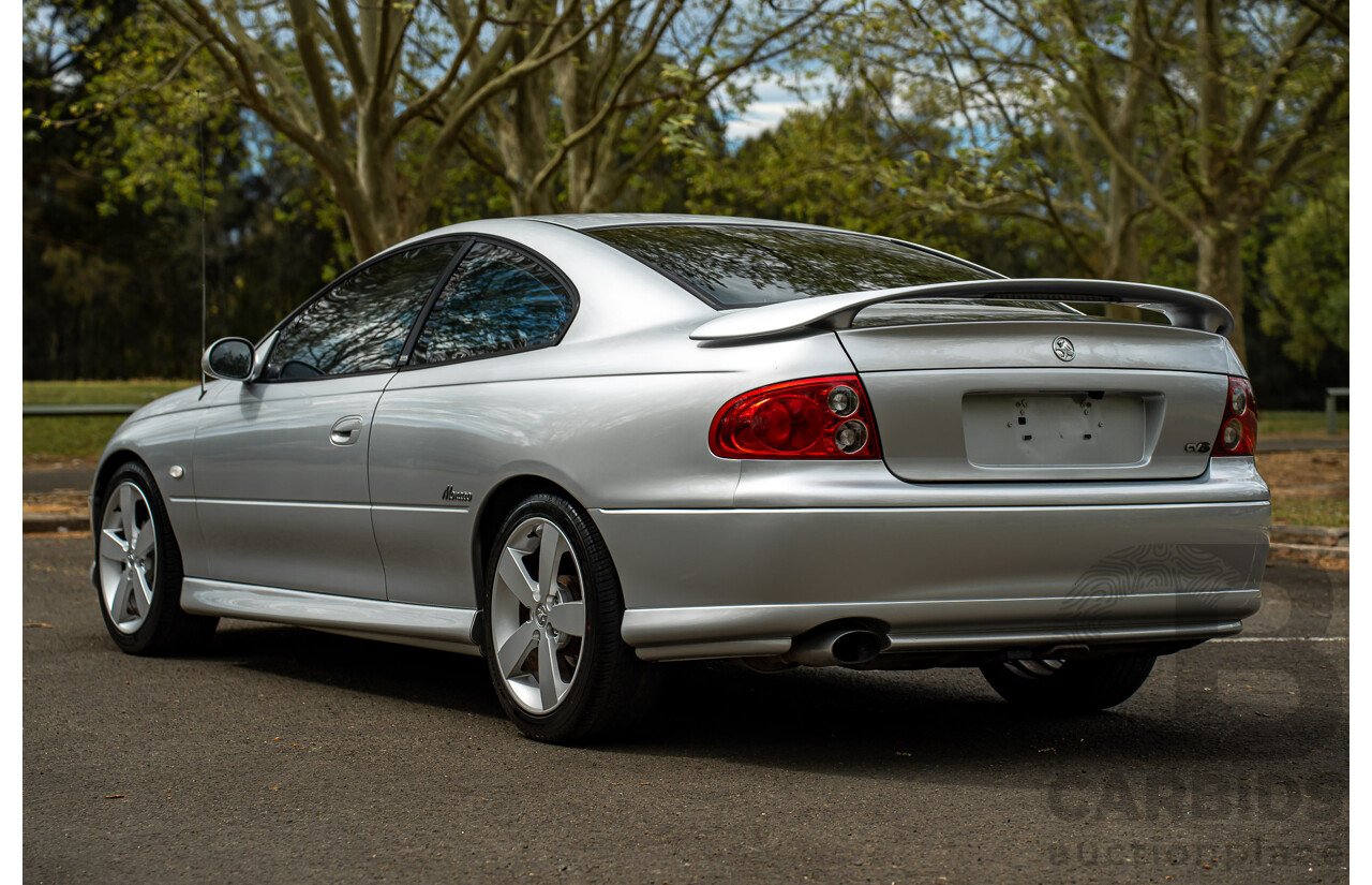 03/2003 Holden Monaro CV6 V2 Series II 2d Coupe Quicksilver Supercharged 3.8L V6