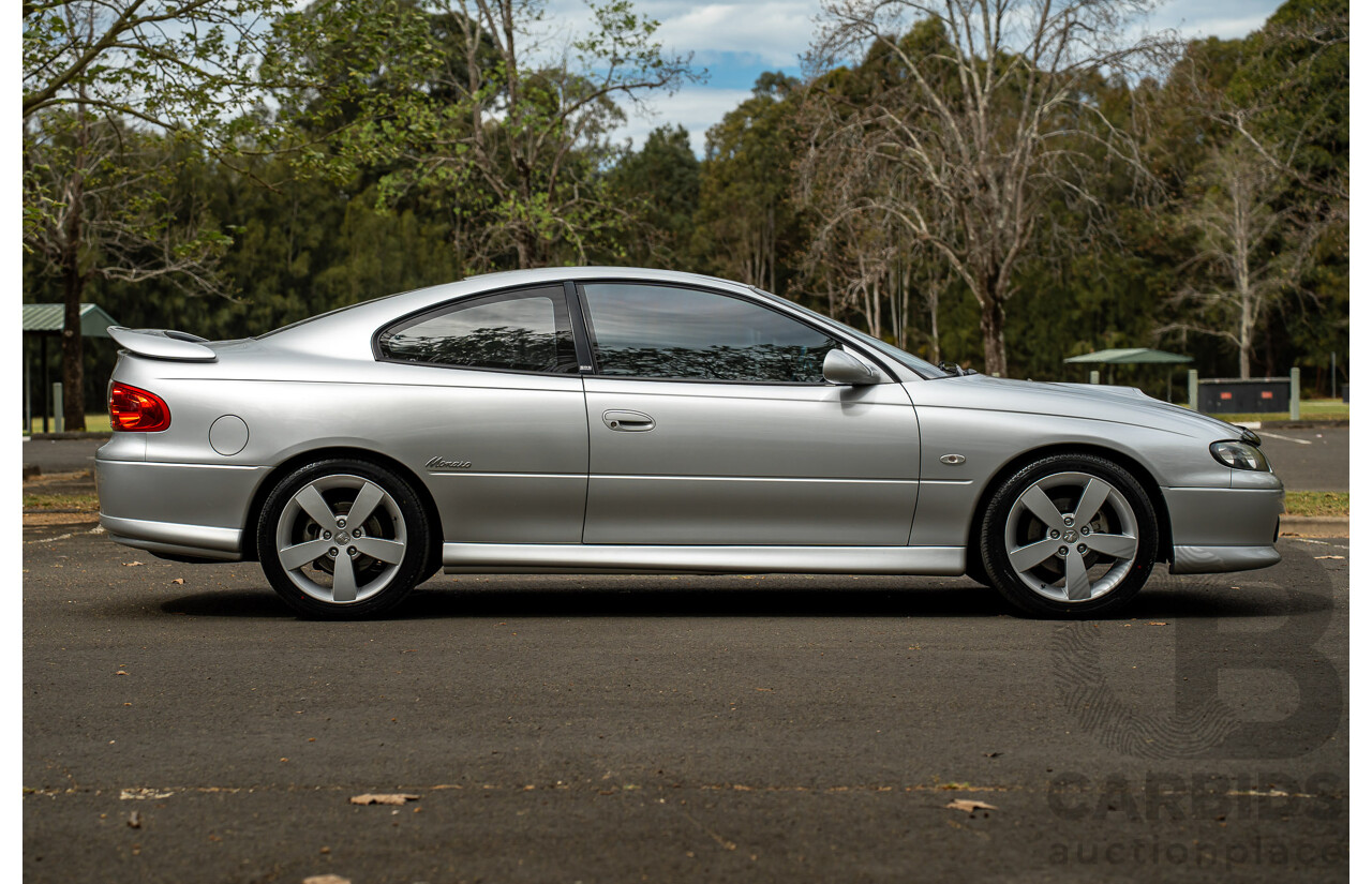 03/2003 Holden Monaro CV6 V2 Series II 2d Coupe Quicksilver Supercharged 3.8L V6