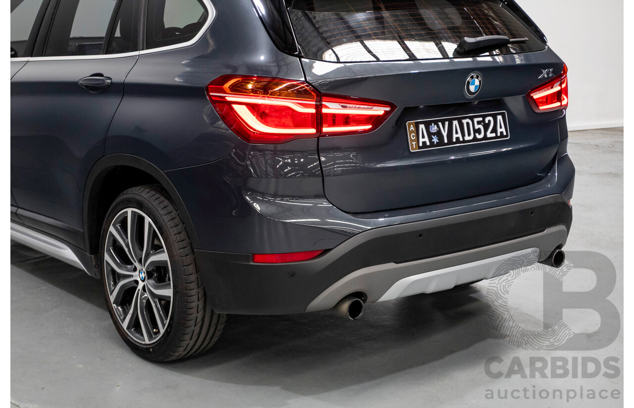2/2018 BMW X1 xDrive 25i (AWD) F48 MY17 4d Wagon Atlantic Grey Metallic Turbo 2.0L
