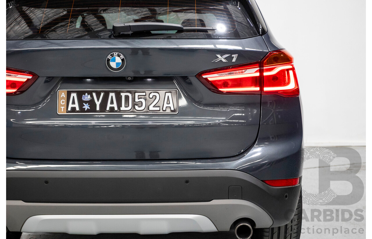 2/2018 BMW X1 xDrive 25i (AWD) F48 MY17 4d Wagon Atlantic Grey Metallic Turbo 2.0L
