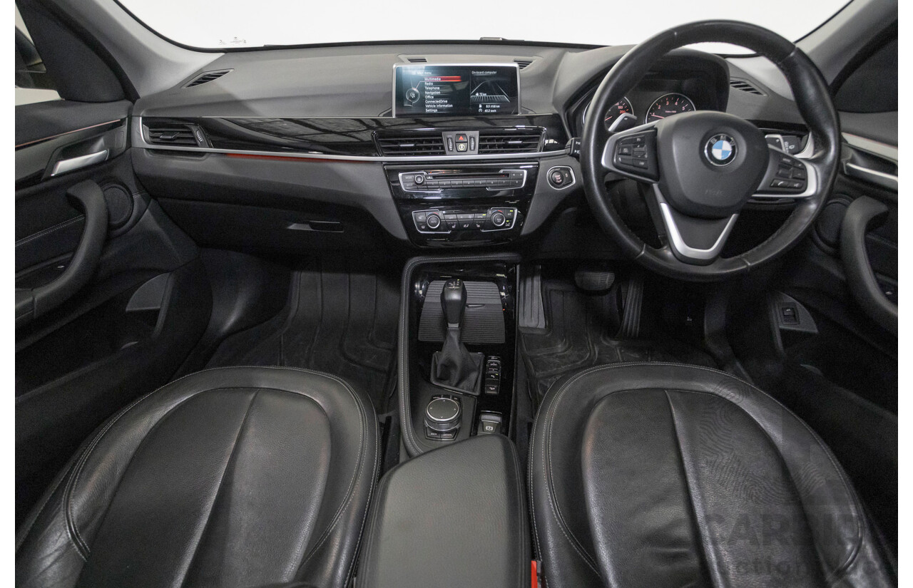 2/2018 BMW X1 xDrive 25i (AWD) F48 MY17 4d Wagon Atlantic Grey Metallic Turbo 2.0L