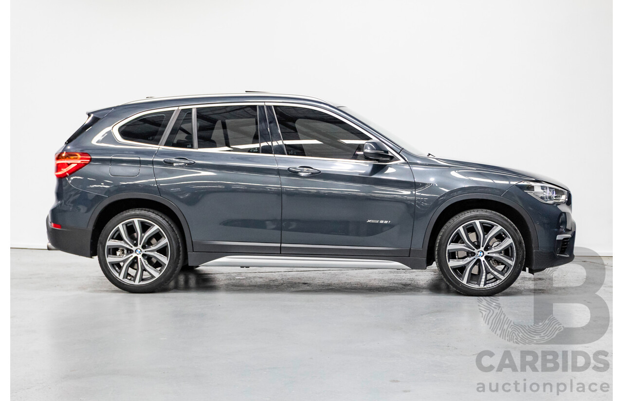 2/2018 BMW X1 xDrive 25i (AWD) F48 MY17 4d Wagon Atlantic Grey Metallic Turbo 2.0L