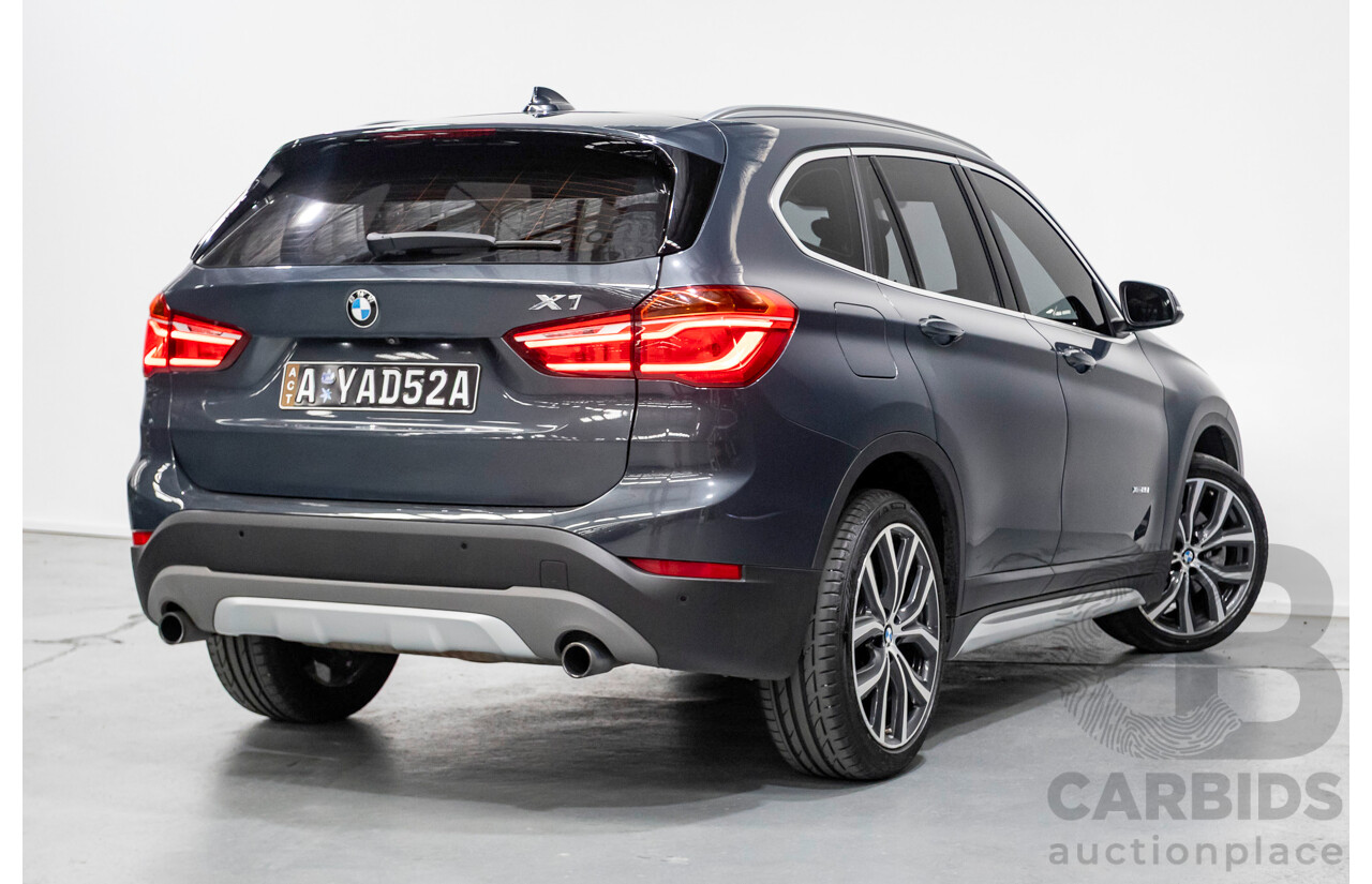 2/2018 BMW X1 xDrive 25i (AWD) F48 MY17 4d Wagon Atlantic Grey Metallic Turbo 2.0L