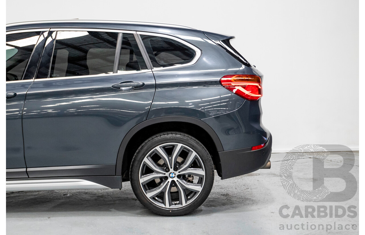 2/2018 BMW X1 xDrive 25i (AWD) F48 MY17 4d Wagon Atlantic Grey Metallic Turbo 2.0L