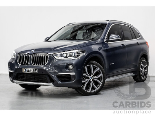 2/2018 BMW X1 xDrive 25i (AWD) F48 MY17 4d Wagon Atlantic Grey Metallic Turbo 2.0L