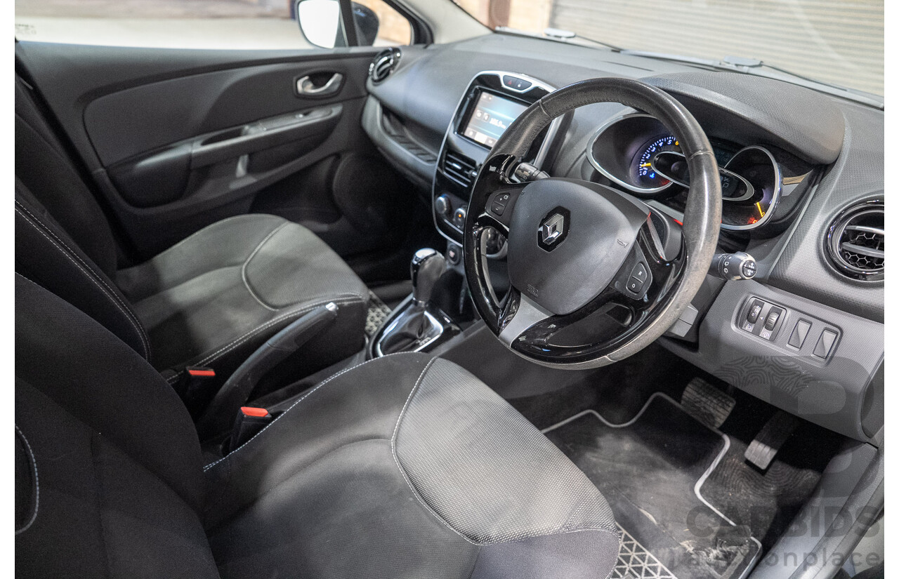 04/2016 Renault Clio Expression X98 5d Hatchback Black Turbo 1.2L