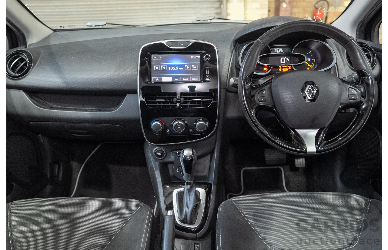 04/2016 Renault Clio Expression X98 5d Hatchback Black Turbo 1.2L