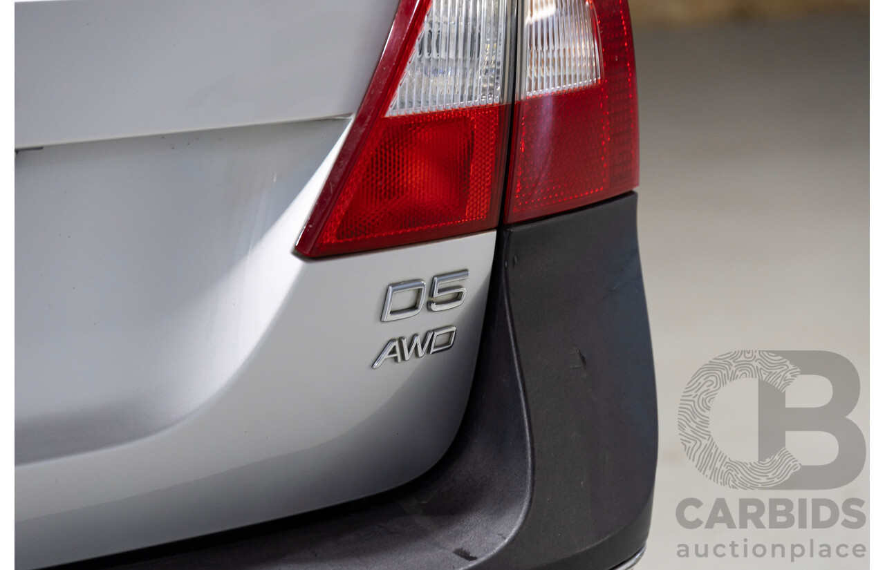 05/2012 Volvo XC70 D5 Teknik (AWD) BZ MY12 4d Wagon Silver Turbo Diesel 2.4L