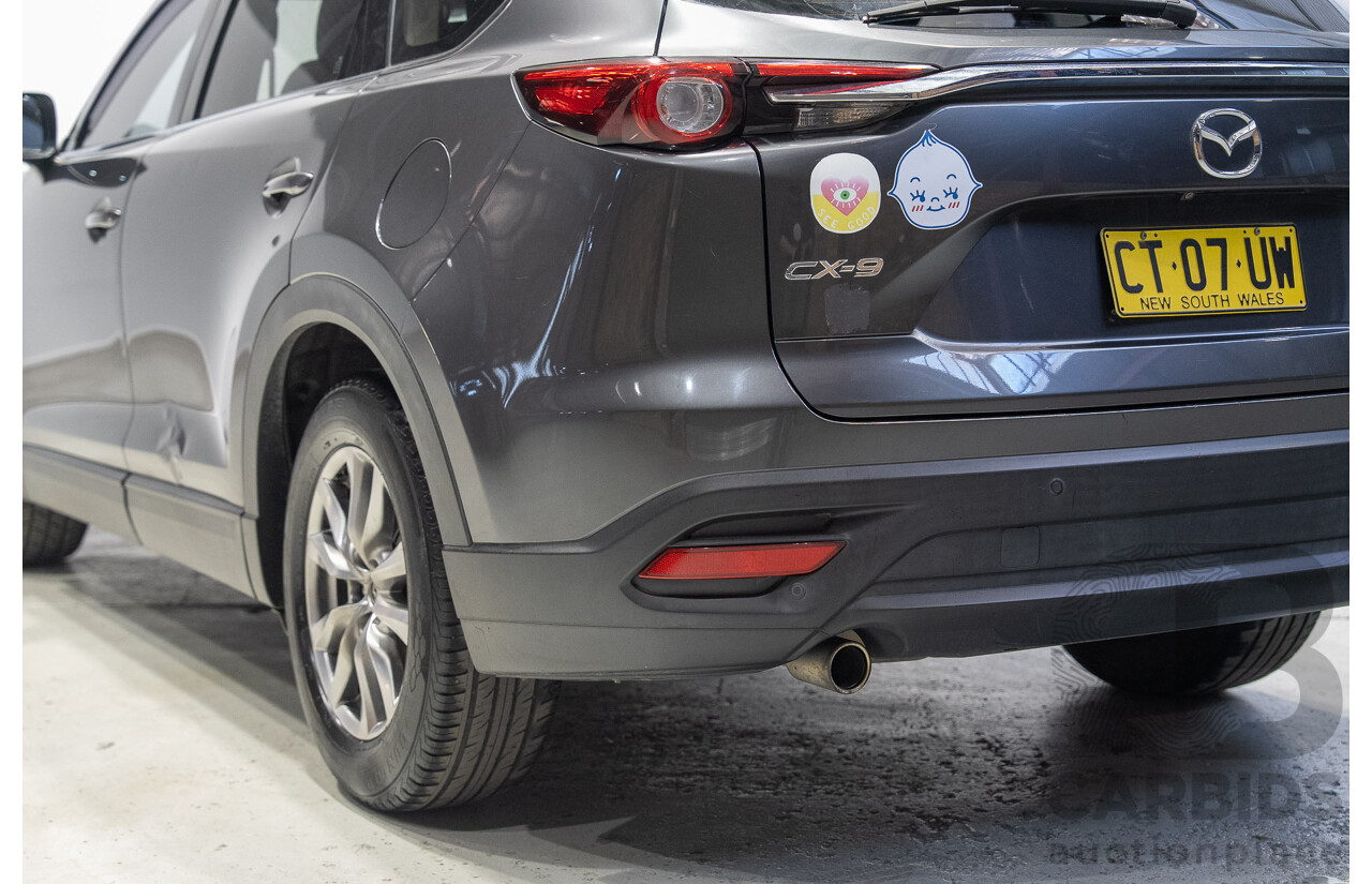 01/2017 Mazda CX-9 Touring MY16 4d Wagon Grey Turbo 2.5L - 7 Seater