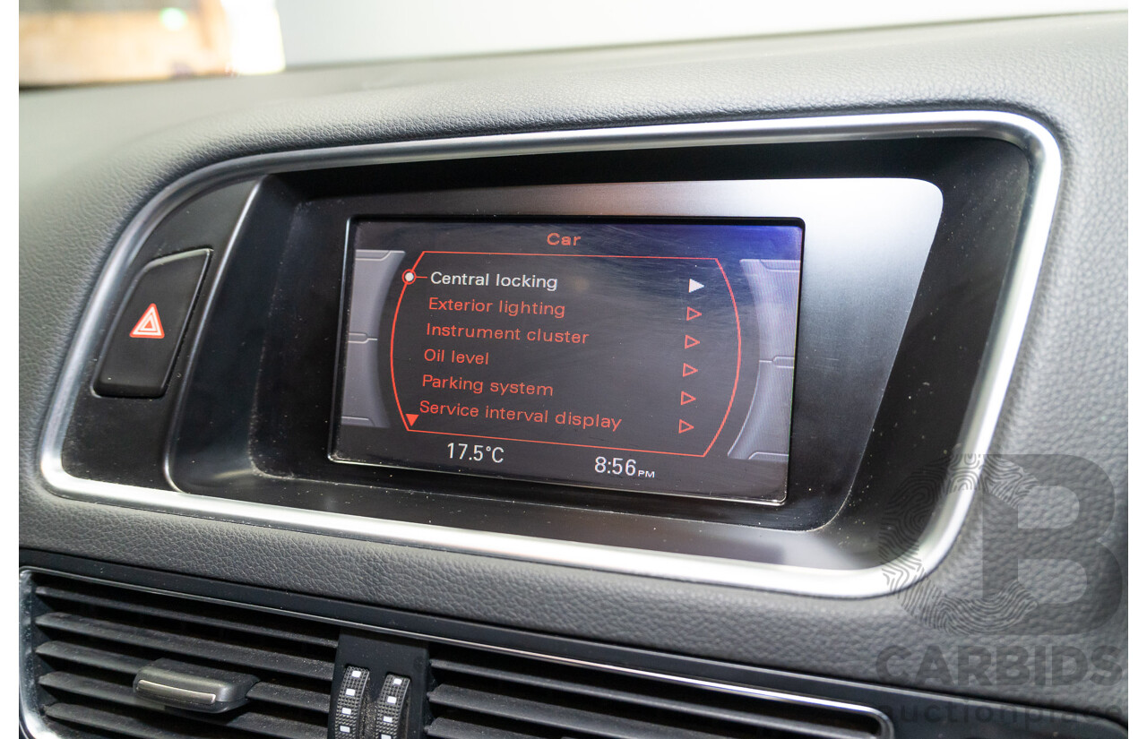 05/2011 Audi Q5 2.0 TFSI Quattro (AWD) 8R MY12 4d Wagon Grey Turbo 2.0L