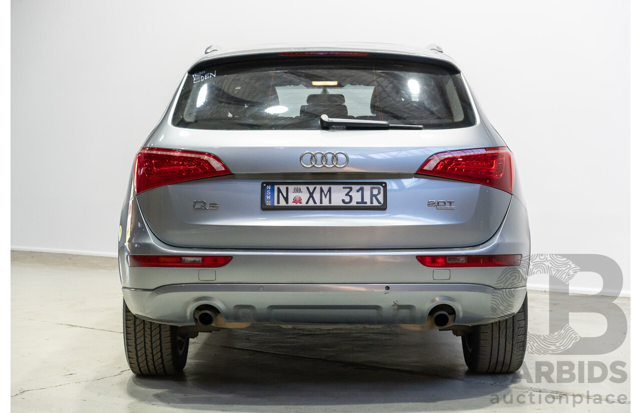 05/2011 Audi Q5 2.0 TFSI Quattro (AWD) 8R MY12 4d Wagon Grey Turbo 2.0L