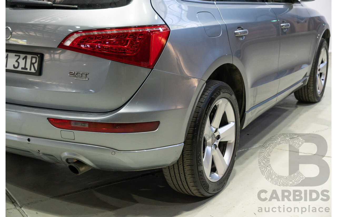 05/2011 Audi Q5 2.0 TFSI Quattro (AWD) 8R MY12 4d Wagon Grey Turbo 2.0L