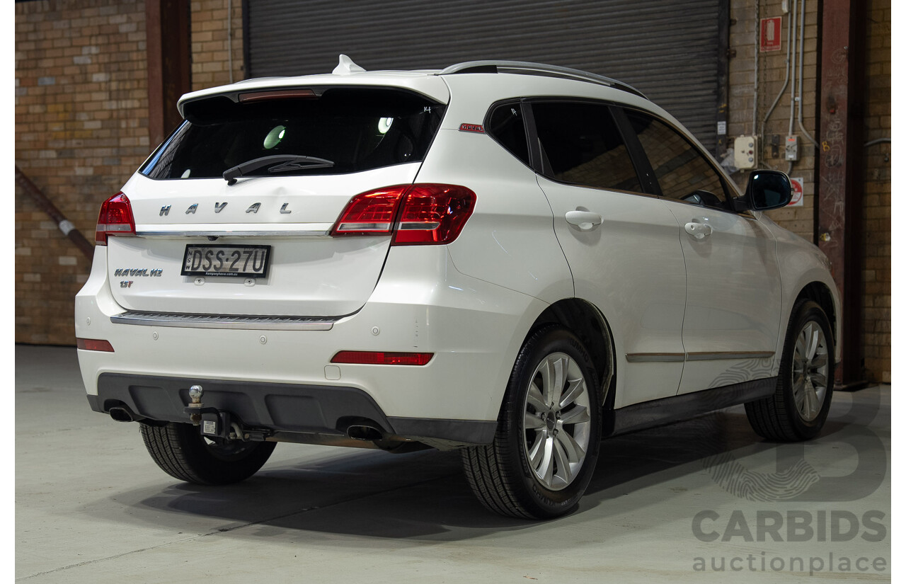 11/2017 Haval H2 Luxury (AWD) 4d Wagon White Turbo 1.5L