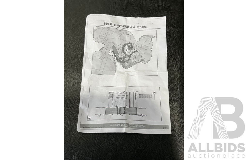 GIVI Engine Guards - (Suzuki DL650 V-STROM) 2011-2013