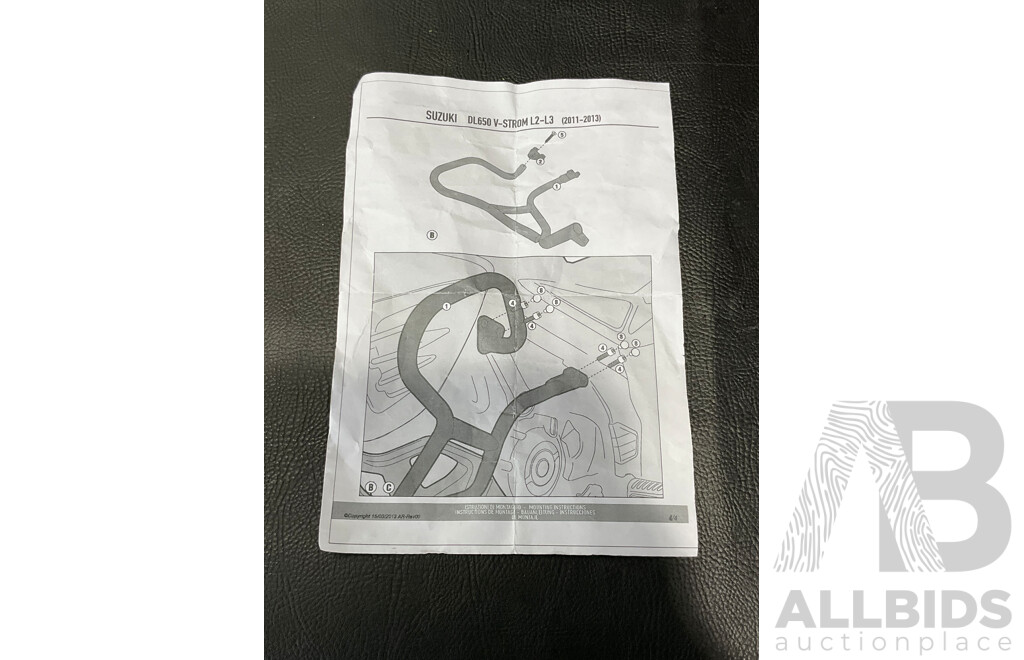 GIVI Engine Guards - (Suzuki DL650 V-STROM) 2011-2013