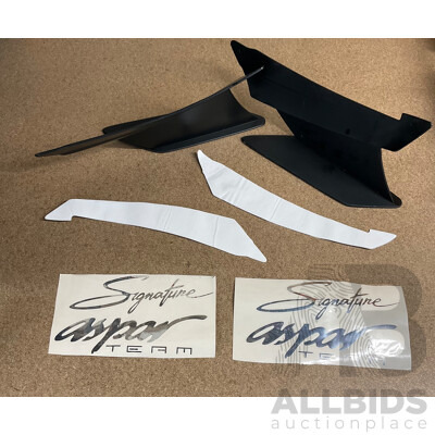 Aerodynamic Winglets & Decal