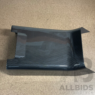 Carbon-Fibre-Texture Centre Console Armrest/Cover Protector