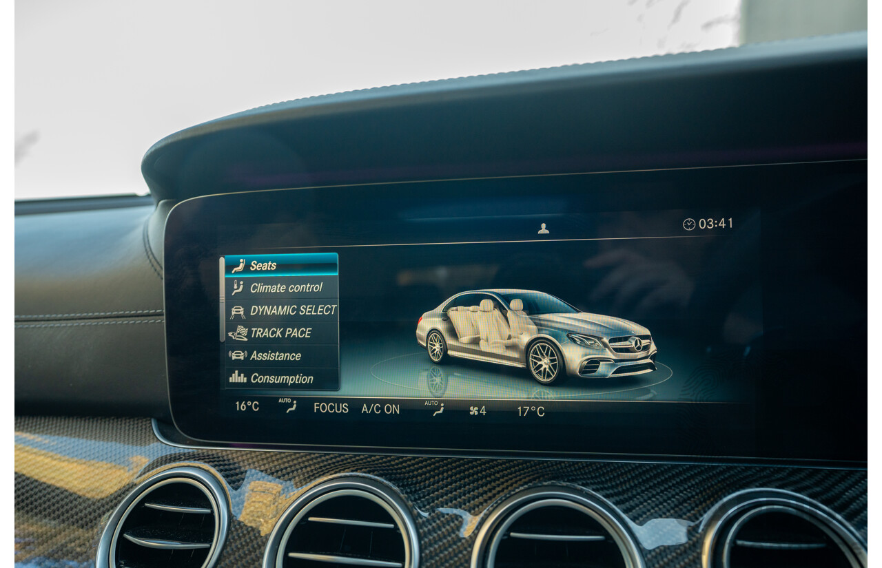 08/2018 Mercedes Benz E63 S AMG 4Matic+ (AWD) MY18 W213 4d Sedan Selenite Grey Metallic Twin Turbo V8 4.0L