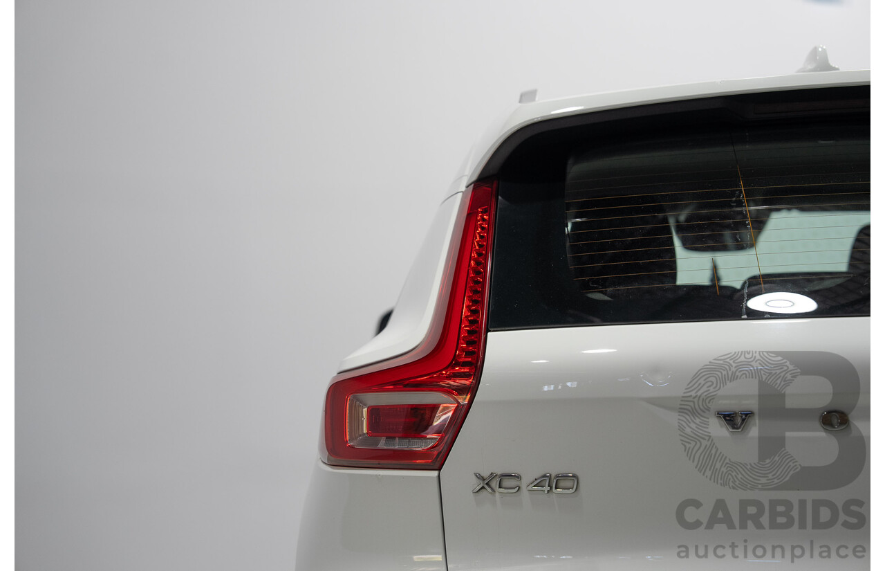 07/2018 Volvo Xc40 T4 Momentum (FWD) 536 MY19 4d Wagon White Turbo 2.0L