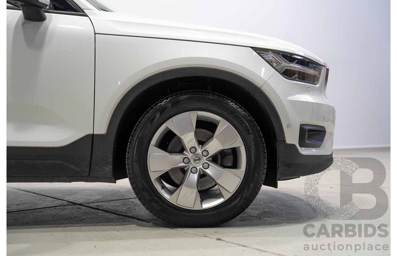 07/2018 Volvo Xc40 T4 Momentum (FWD) 536 MY19 4d Wagon White Turbo 2.0L