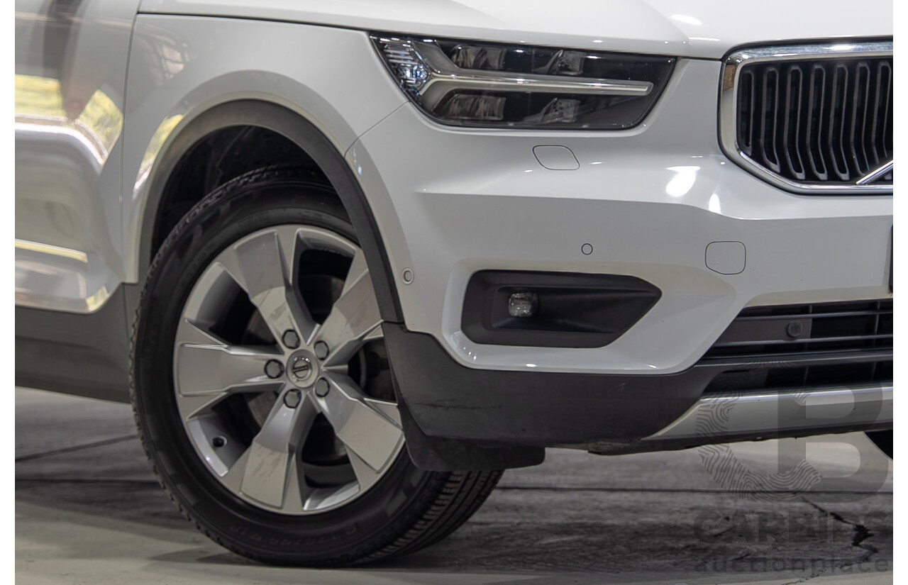 07/2018 Volvo Xc40 T4 Momentum (FWD) 536 MY19 4d Wagon White Turbo 2.0L
